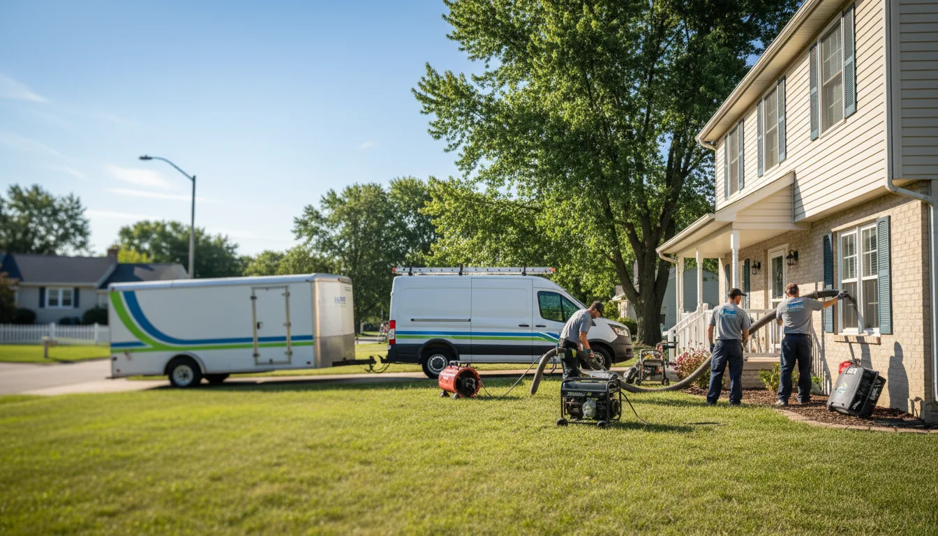 Flooded Basement Restoration And Cleanup With Repair in Conger, MN near me